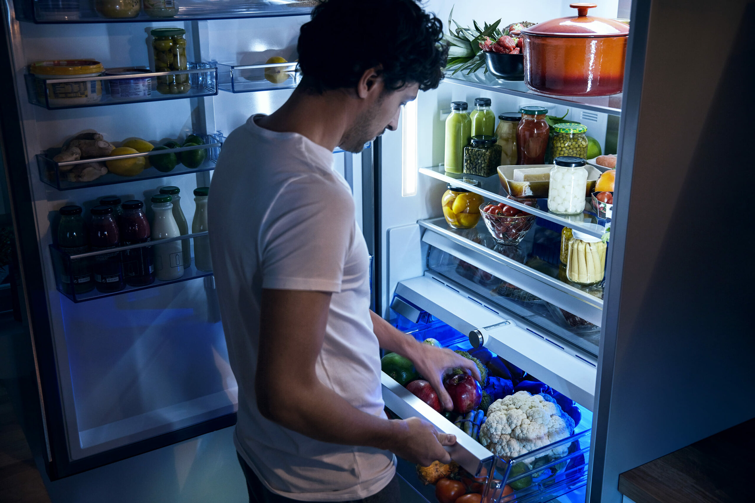 ¿Cuáles son los métodos de conservación de alimentos en el refrigerador?