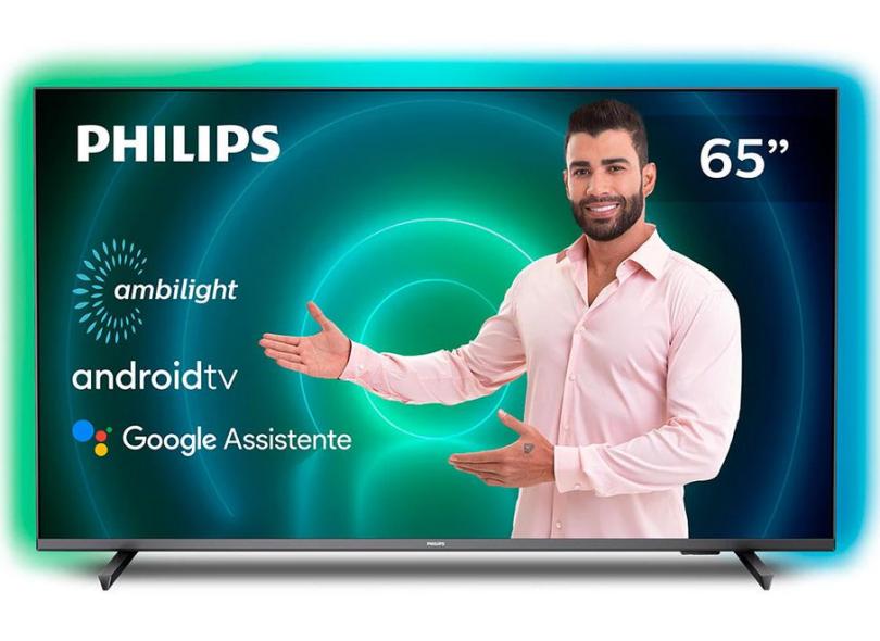 Smart Tv PHILIPS 65 LED UHD 4K con Android Tv y Ambilight 65PUD7906/55 en  Newstore