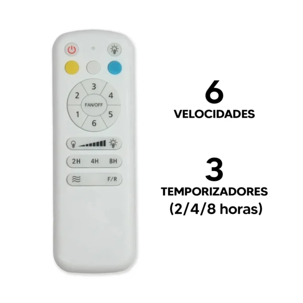 Ventilador James VT 41 línea Deco