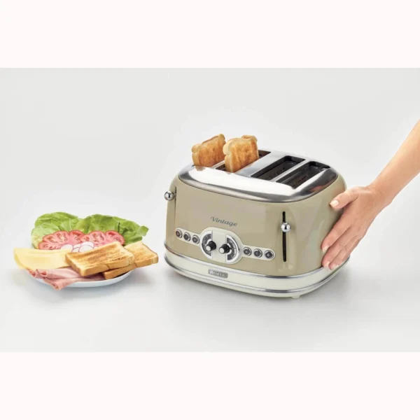 Tostador Ariete Vintage cuatro rebanadas