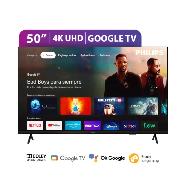 Televisor Philips 50" UD7408 Smart 4K