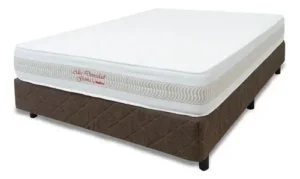 Sommier Poliflex Alta Densidad Goma 2 plazas